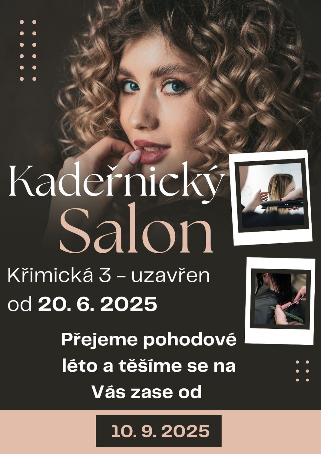 Křimická - Prázdniny 2025